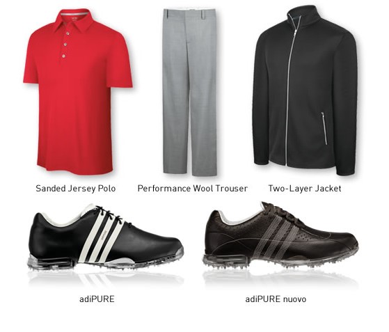adidas Golf’s adiPURE Line of Premium Golf Apparel